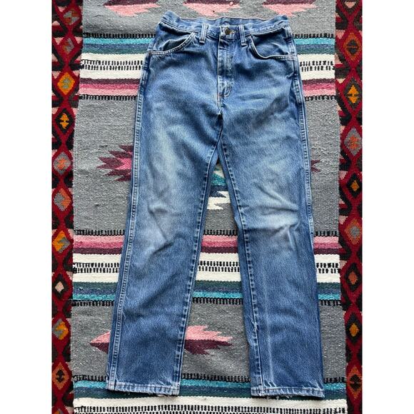 Vintage Distressed Rustler Regular Fit Jeans Size 30X32 - Picture 1 of 8